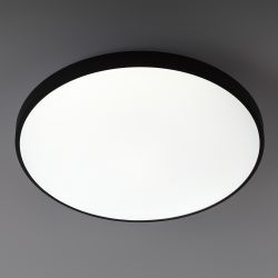 Светильник потолочный светодиодный ЭРА Классик без ДУ SPB-6 Slim Base BK 24W-5K 5000К | Светильники SPB-6 без ДУ