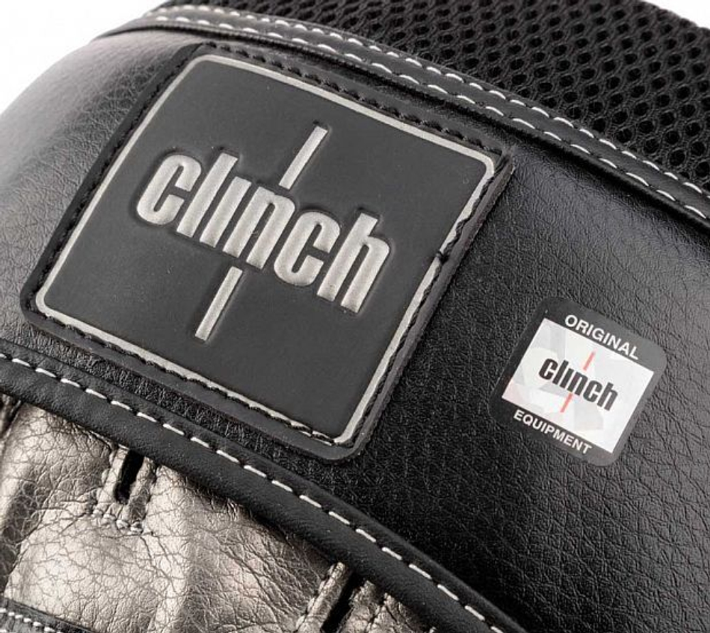 Лапы Clinch Shock Absorb Mitt черно-бронзовые C548