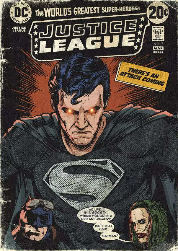 Открытка "Justice League #2: We Live In A Society"