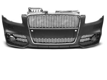 Передний бампер RS STYLE CHROME BLACK для Audi A4 B7