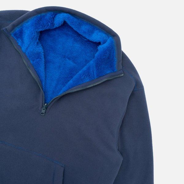 Толстовка FW22 Reverse Fleece Shirt Fog Синяя - фото 2