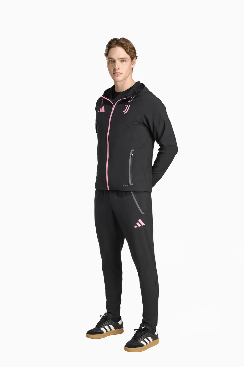 Штаны adidas Juventus FC 25/26 Competition Vis Tech Travel - черный