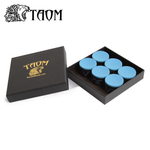 Мел бильярдный "Taom V10 Chalk" Blue 6шт.