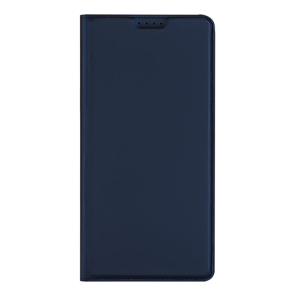 Чехол книжка из PU кожи синего цвета от Dux Ducis для OnePlus Nord CE5 и Ace 5 Racing, серия Skin Pro Series Case