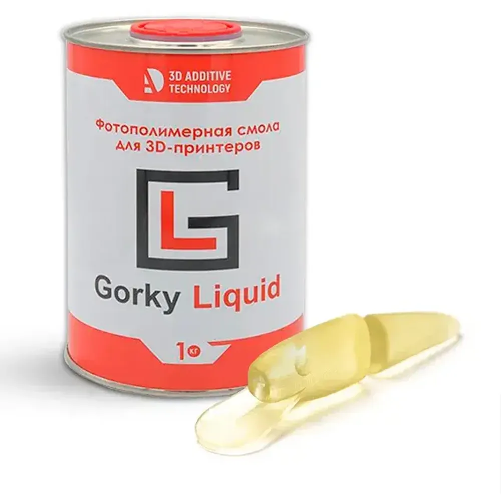 Фотополимерная смола Gorky Liquid Silicone, прозрачная (1000 гр)
