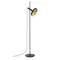 Торшер Whizz черный / золотой