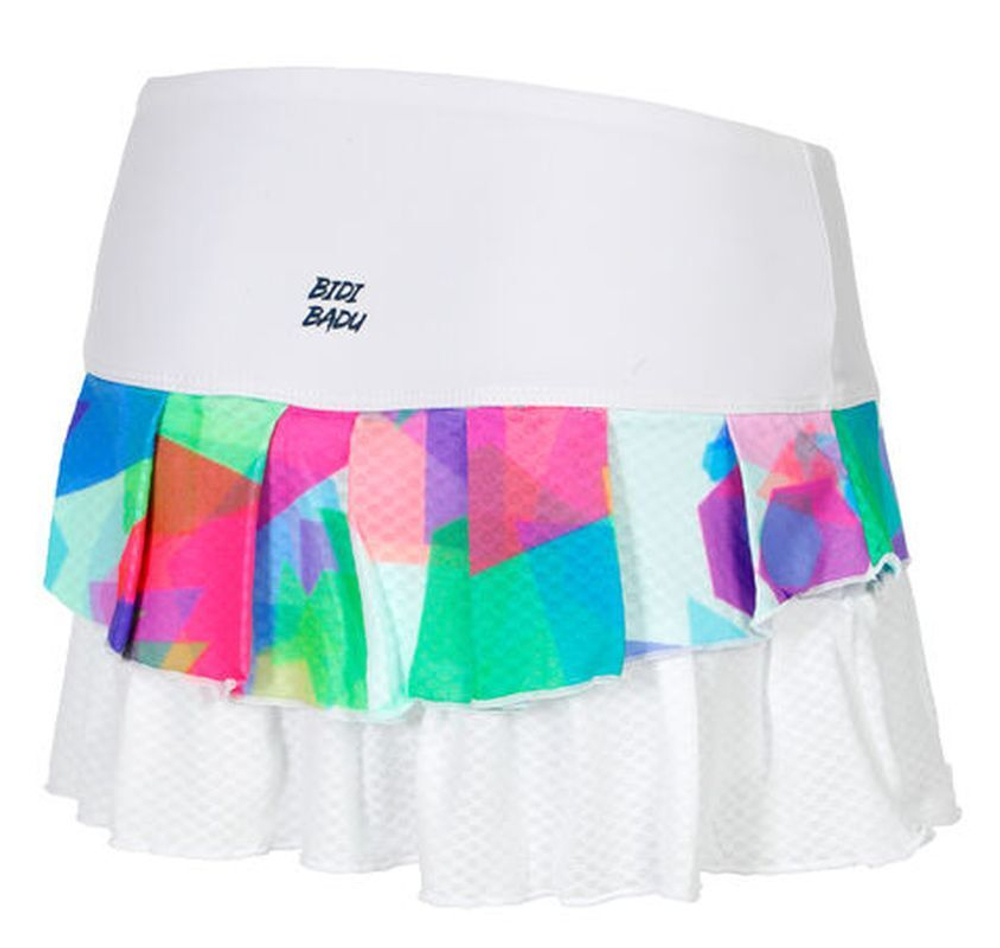 Юбка для девочки теннисная Bidi Badu Girls Kaleido Pleated - разноцветный
