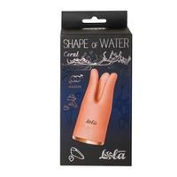 Мини вибростимулятор 10,2см Lola Games Shape of Water Coral 8685-00lola
