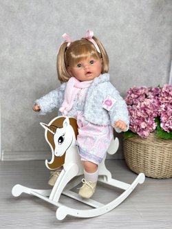 Кукла для девочки мягконабивная 62см Дульзона (8043S)