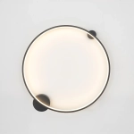 Бра Crystal Lux REAL AP26W LED BLACK 2791/426