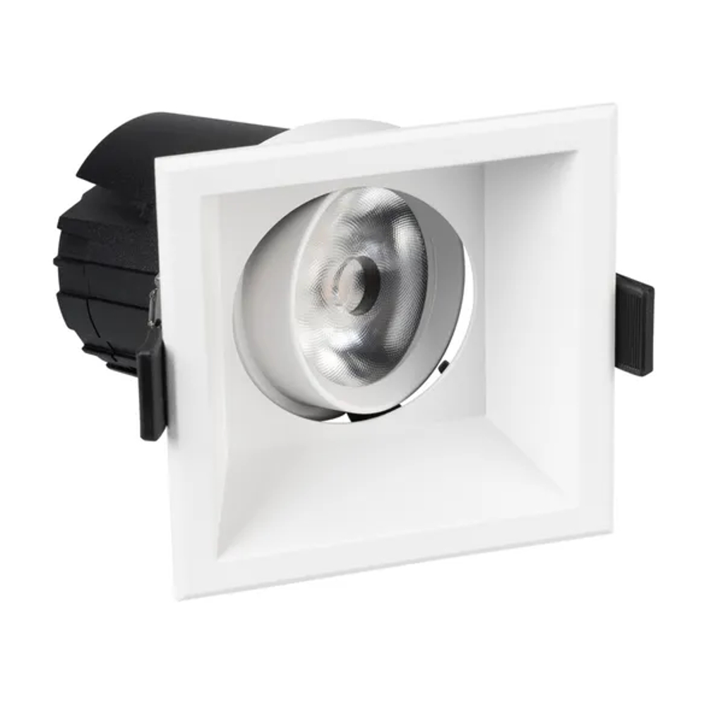 Светильник MS-FLOW-BUILT-S85x85-12W Day4000 (WH, 55 deg, 230V) (Arlight, IP20 Металл, 5 лет) 055930