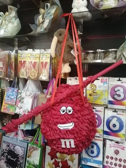 Пиньята "M&M" с битой
