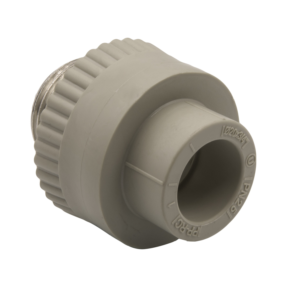 Муфта комб. нар 20х3/4'' EVER® СЕРЫЙ (Россия)