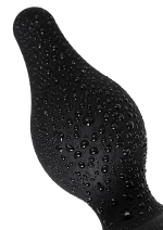 Черная анальная втулка 10см Erotist Toys Anal Plug Spade Size M
