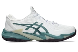 Теннисные кроссовки Asics Court FF 3 Clay - white/foggy teal