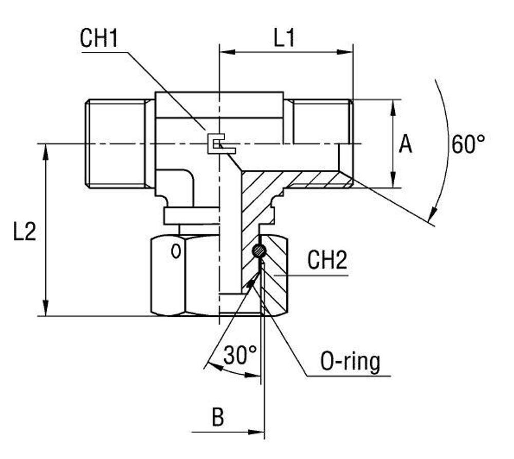 Соединение PFNT BSP 1/2"