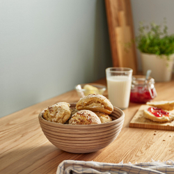 IKEA BANDSLÄTTING  (ИКЕА БАНДСЛЭТТИНГ)  -  Корзина для расстойки хлеба - ротанг 22 см