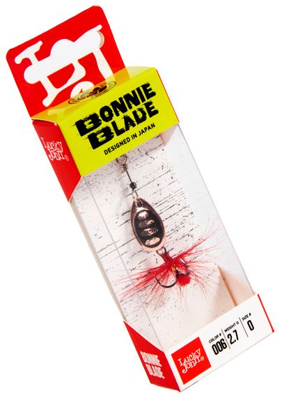 Блесна вращающаяся Lucky John BONNIE BLADE 00 02.7г 006 в блистере