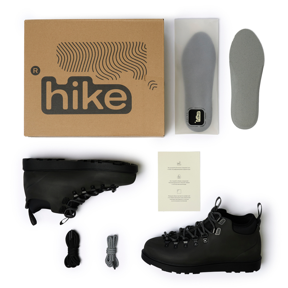 Ботинки Hike Jasper Boots "Jet Black"
