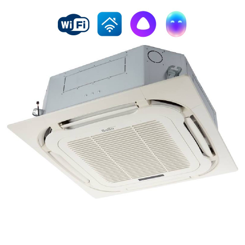 Полупромышленная сплит-система кассетногоного типа BALLU, UNIVERSAL 3 DC Inverter, BLCI_A_C/in-48HN8_V4 / BLCI_A_O/out-48HN8_V4 / BLCI_A_C/in-24/36/48/60HN8_V4