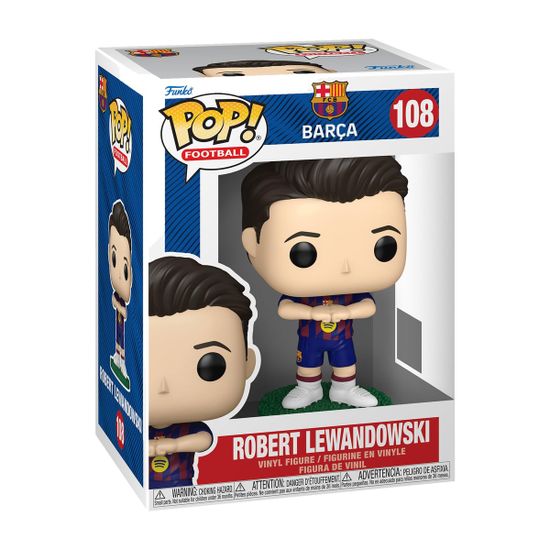 Фигурка Funko POP! Football Barcelona Robert Lewandowsk — упаковка