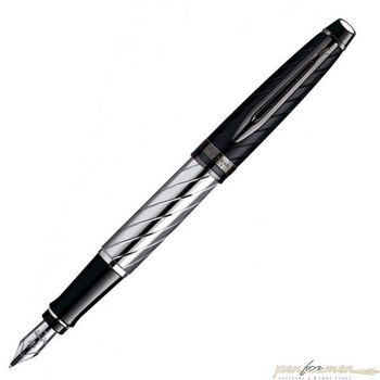 Перьевая ручка Waterman Expert Precious CT Black перо F (S0963290)