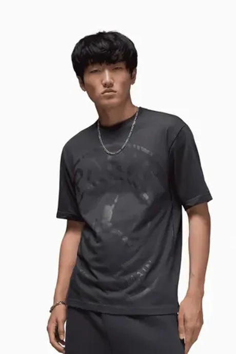Футболка Nike PSG x Jordan 25/26 Logo Tee - черный