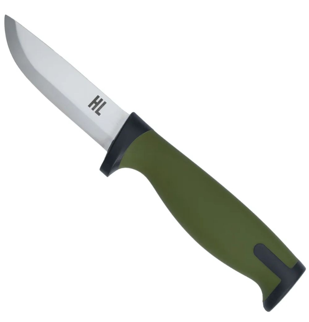 НОЖ HL OUTDOOR D2 GREEN+BLACK КЛИНОК 9см VT209