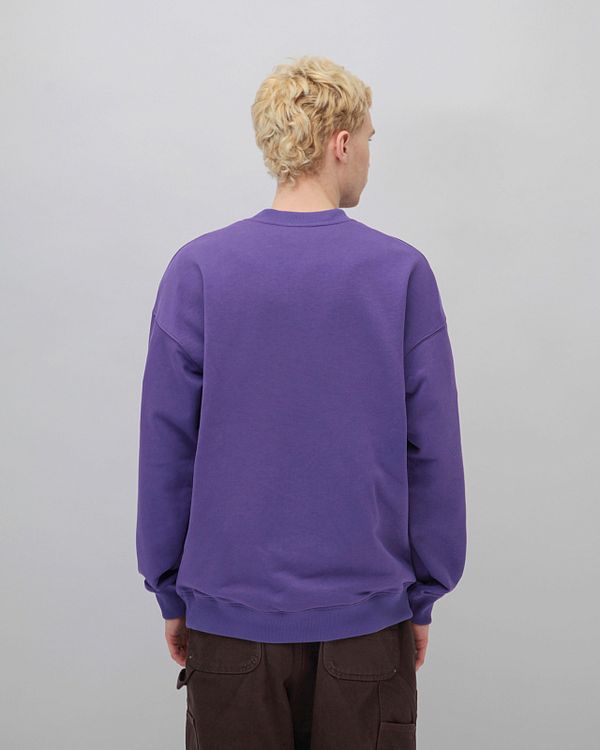 Толстовка Crewneck Streetwear Violet - фото 3