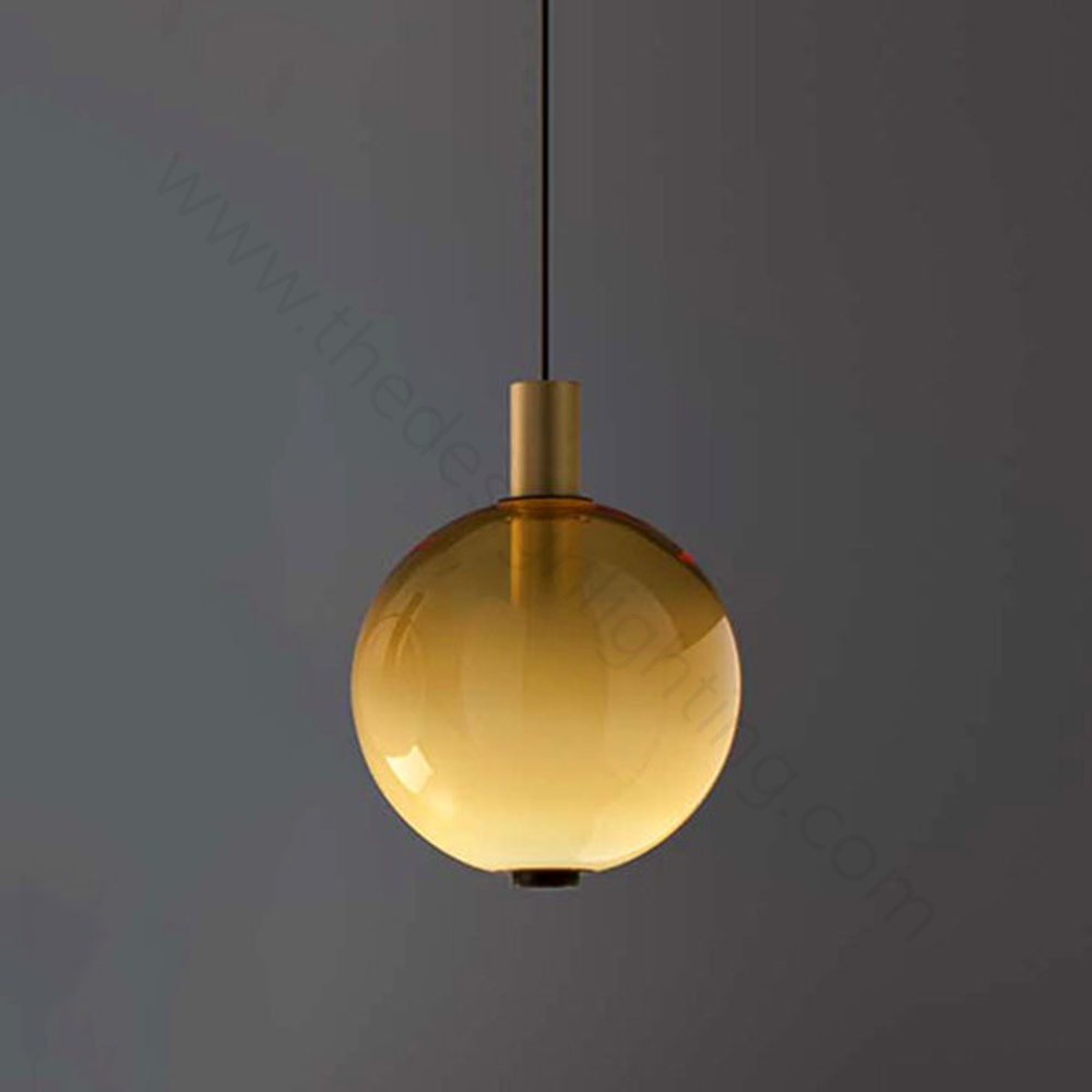 Pendant design lamp  Beam Stick Nuance Amber by Olev