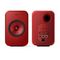 KEF LSX II Lava Red + S1 Floor Stand