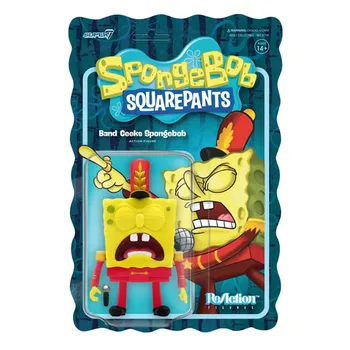 Фигурка Super7 - Spongebob Squarepants ReAction W2 - Band Bob