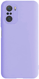 Мягкий Soft Touch чехол из силикона для XIAOMI POCO F3 / K40 / MI 11i с бархатной подкладкой