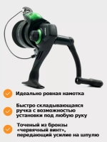 Катушка для удочки безынерционная Pegos 1000 (3BB)