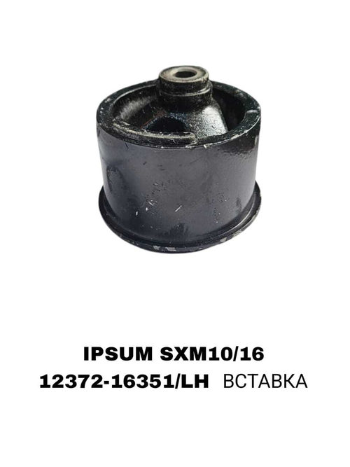 ПОДУШКИ ДВИГАТЕЛЯ IPSUM SXM10/15