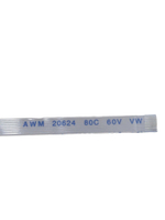 Шлейф FFC 8-pin Шаг 0.5mm Длина 6cm Обратный A-B AWM 20624 80C 60V VW-1