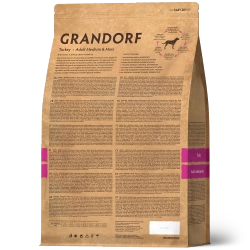 Grandorf Turkey, Adult Medium & Maxi для средних и крупных пород (Индейка)