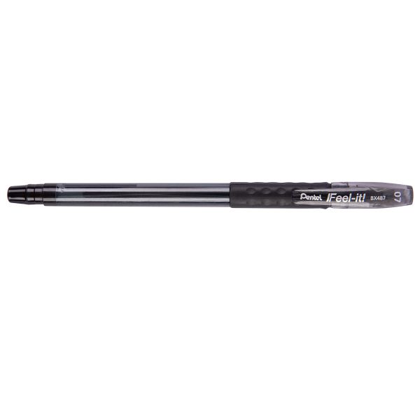 Ручка шариковая Feel it! 0.7 мм, 12 шт, BX487-A, Pentel