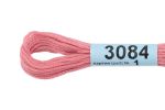 Мулине Gamma 100% хлопок, цв.3084 гр.розовый, 24 мотка по 8 метров