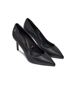 Кожаные туфли на шпильках essential pointed pump Tommy Hilfiger - черный(FW0FW07533)