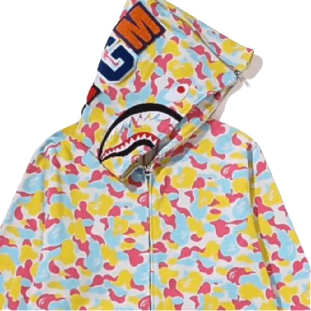 A Bathing Ape Store Sanya Separate Shark Full Zip Худи