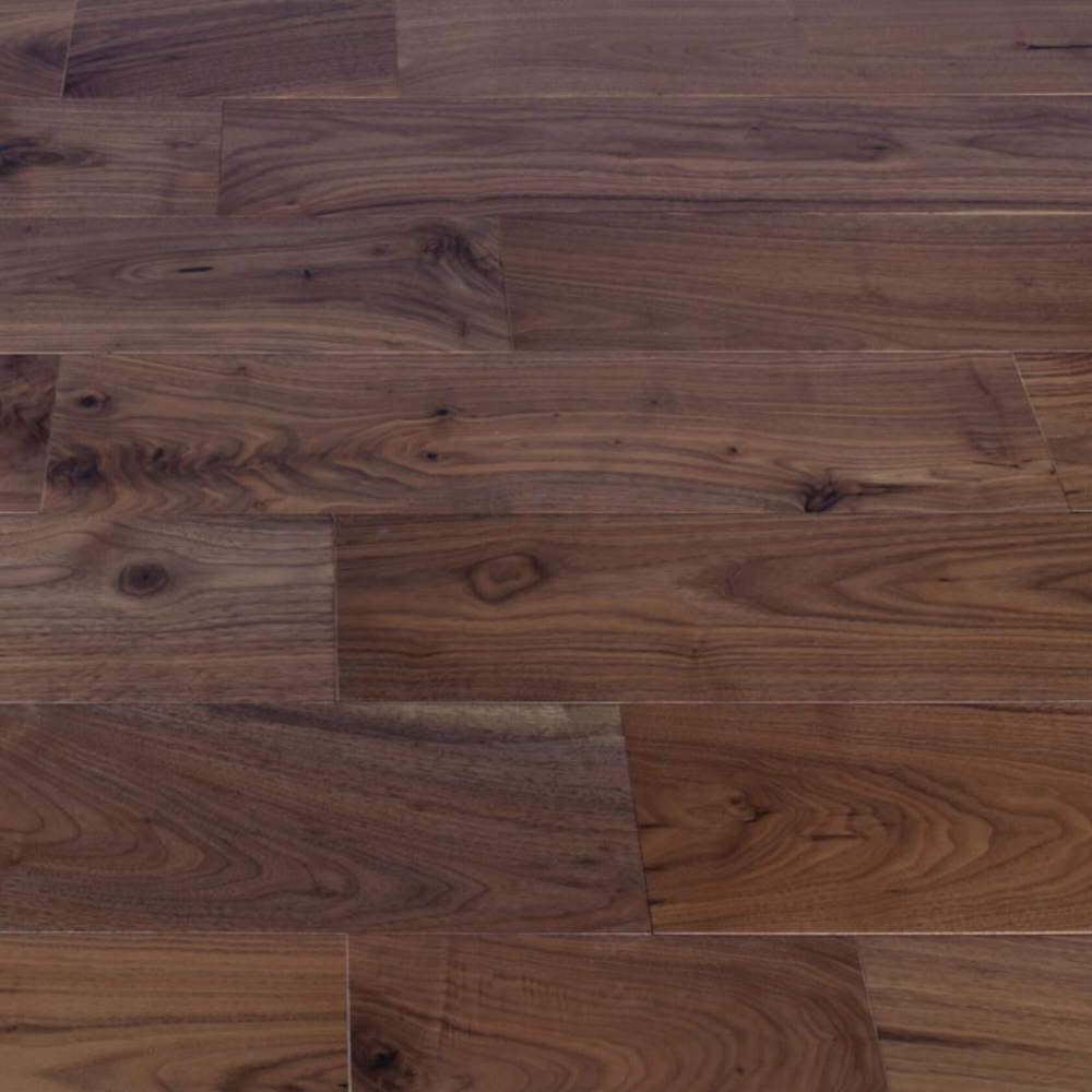 Доска массивная Орех Американский натур Majestik Floor 150 х 18 х (300-1820) мм. gloss 30%