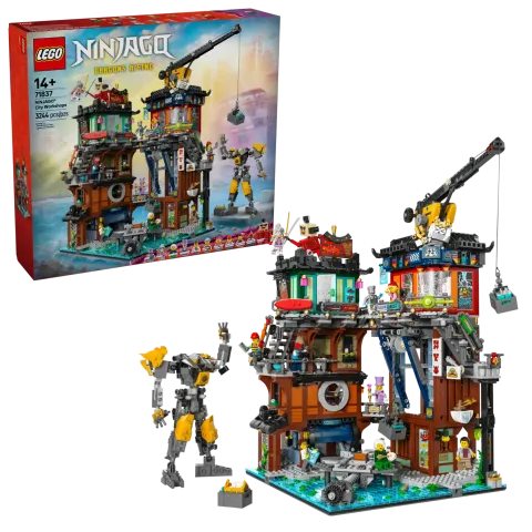 Конструктор LEGO Ninjago 71837 Городские мастерские NINJAGO