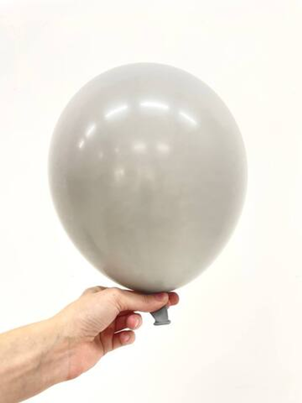 Шар S 12"/30 см, Пастель, Серый