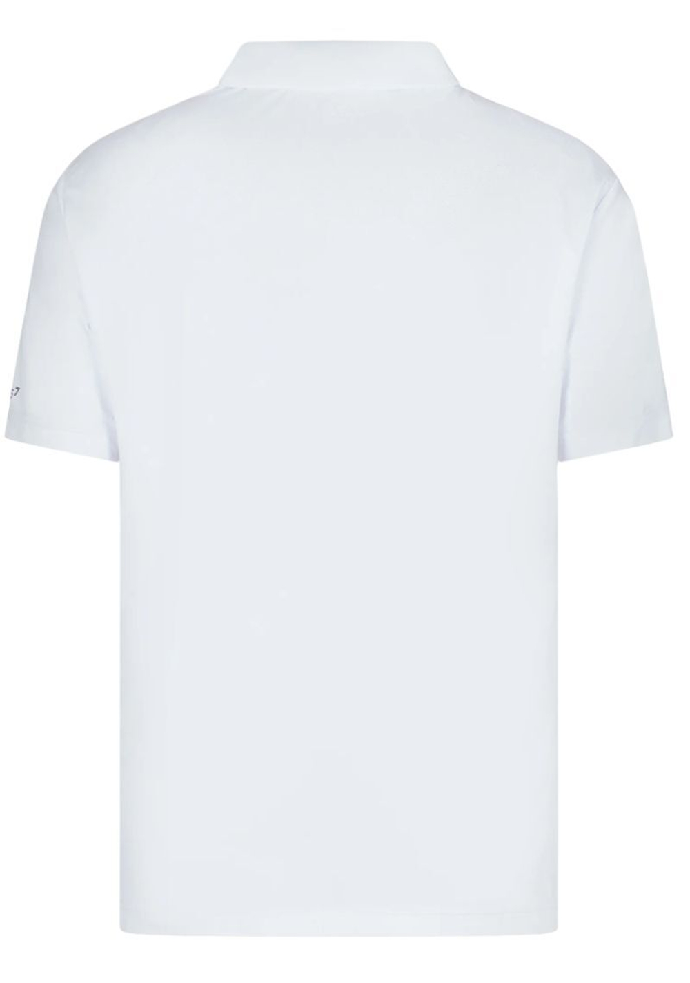 Мужское теннисное поло EA7 Man Jersey Polo Shirt - white