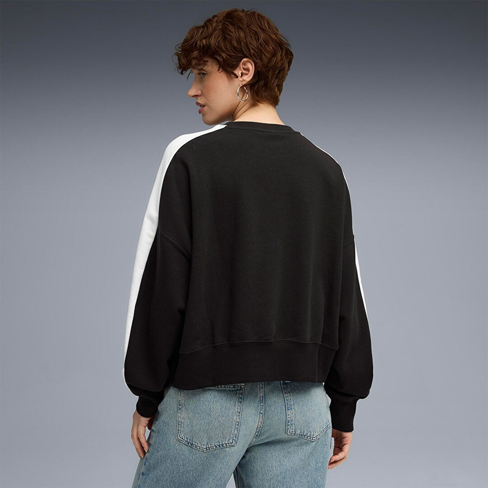 Толстовка женская Puma T7 Over-Oversized Crew TR