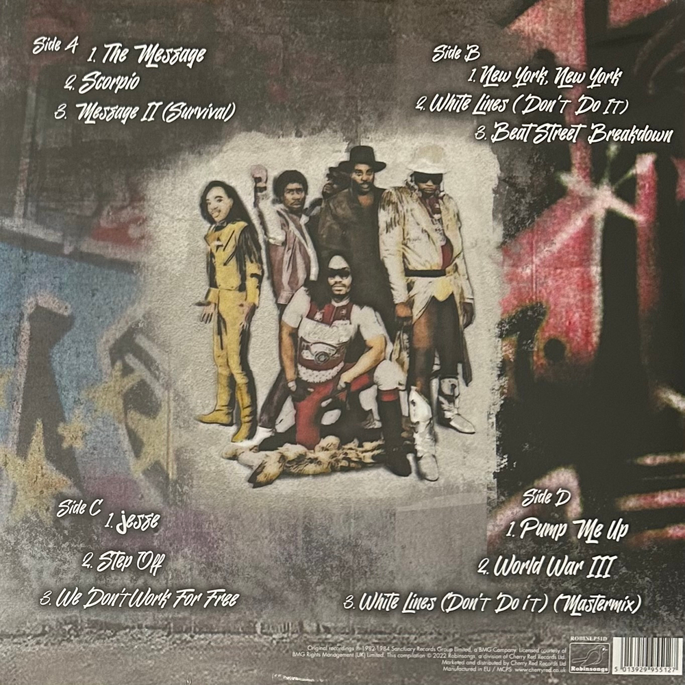 Grandmaster Flash, Melle Mel & The Furious Five ‎– Sugar Hill Adventures: The Collection 2LP (Европа 2022г.)