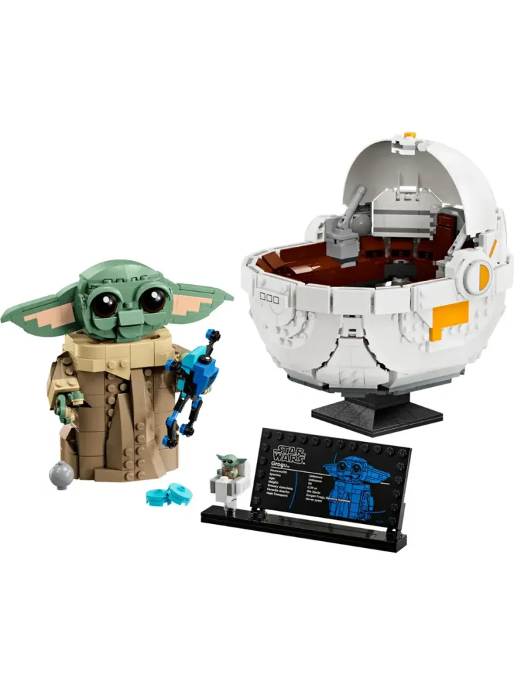 Конструктор Star Wars 75403 Грогу на воздушной подушке