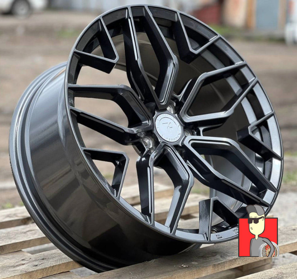 Комплект дисков Brixton Flow From Titan Forged TF21  18x8.5 et35 5x108