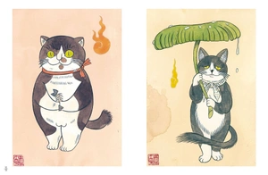 Коты-ёкаи, лисы-кицунэ и демоны в человеческом обличье. Иллюстрированный бестиарий